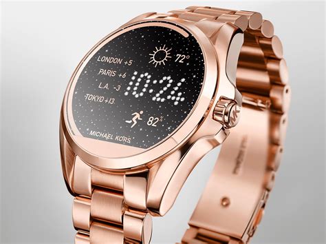 michael kors access smartwatch rose gold|michael kors bradshaw smartwatch gold.